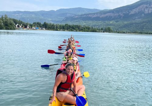 kayak eau plate centre de loisirs et scolaires